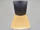 Randers konference-/mødestol med sort ryg og ahorn sæde - 5
