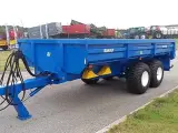 Tinaz 10 tons dumpervogn forberedt til ramper - 3