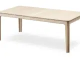 Skovby SM24 spisebord eg  m.6 stole eg/ sort læder - 2