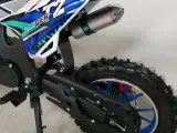 Crosser / dirt bike, 49cc, blå - 4