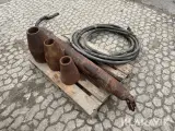 Jordraket ø160 med slange og 3 hoveder - 4