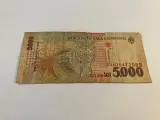 5000 Lei Romania - 2