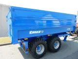 Tinaz 10 tons dumpervogn med 2x30 cm ekstra sider - 2