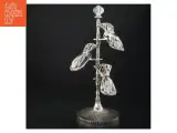 Sølv Art Deco Stativ med håndformede klemmer (str. 30 cm) - 2