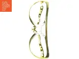 Guldfarvet brillestel, Elvis stil (str. 24x10 cm) - 3