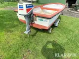 Båd med motor og trailer - 4