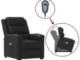 vidaXL løftestol med massagefunktion kunstlæder so