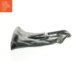 Stor sort skuldertaske fra The Monte (str. 43x29 cm) - 4