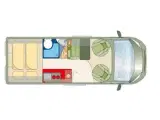 2019 - Carado V132   Kun 594 cm og lav egenvægt - 5