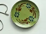 Keramikskål, grøn glasur - 2