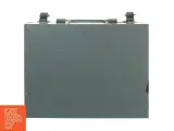 Lille grå metalkuffert (str. 23 x 17 x 4 cm) - 2