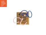 Træ puslespil med snore (str. 9 x 6 x 6 cm) - 3