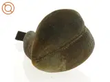 Antik Læder Vand Beholder med rem (str. 23 x 9 cm) - 2