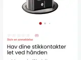 BACHMANN ELEVATOR STRØMUDTAG 1 STIKKONTAKT + 2 USB