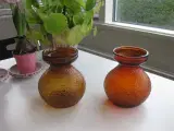 Ældre hyacintglas fra Fyens Glasværk