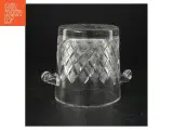 Slebet glas isspand i krystalglas (str. 14 cm) - 2