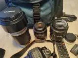 Sony A390 spejlreflekskamera + 4 objektiver + task - 3