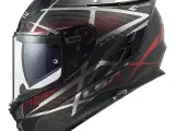 LS2 Challenger Carbon Konic Red - Før 3.799 - 4