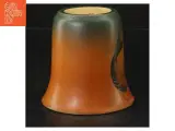 Keramik vase med fiske dekoration (str. 10 cm) - 2