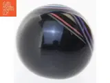 Sort glasring (str. 57 mm) - 2