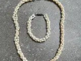 Smykkesæt med perler