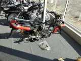 Resterende dele til Honda CBX 550