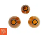Tre glasflasker (str. 22 cm. og. 18 cm) - 2