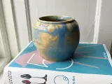 Keramik, creme og blå, Christian Heike - 2