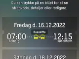 Busrejse AALBORG- KØBENHAVN 