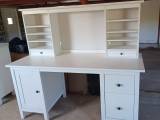 Ikea Hemnes skrivebord + overdel 