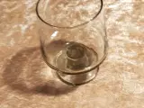 Holmegaard røgfarvet cognacglas