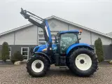 New Holland T7070 AutoCommand med Frontlift, FrontPTO & Frontlæsser UDLEJES - 2