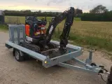 Minigraver Udlejes 3500 pr uge 