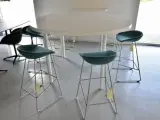 Højbord/ståbord i hvid med hvidt stel - 5