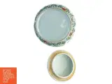 Kinesisk porcelænsskål med dekorativt låg (str. 28 x 16 cm) - 2