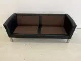 Stouby Ace 3+2 Pers.Sofaer i sort Elegance læder. - 2