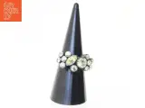 Vintage ring med sten (str. 53) - 3