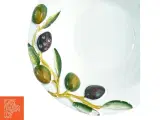 Porcelænsskål med olivenmotiv (str. 16 x 5 cm) - 3