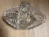 Glasskål med hank