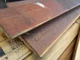 Lærketræ facadebeklædning klinkprofil