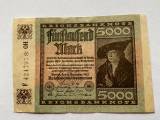 Reichsbanknote - fünftausend mark