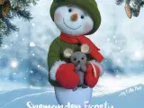 Juledukke/juledekoration syet i polar fleece