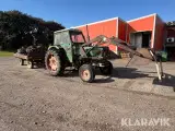 Traktor Deutz D6006 med anhænger og dæk - 4