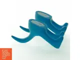 Blå vægkroge formet som hunde fra IKEA (str. 9 cm. 2 styk) - 2