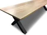 Plankebord eg hvidolieret 300 x 95-100cm - 3