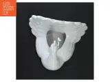 Hvid påfugl porcelænsskål Urtepotte(str. 16 x 18 x 17 cm) - 5