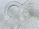 Klart glas, bladformet m kirsebærpræg - 5