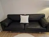 Ny læder sofa