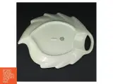 Porcelæn fad med sort rose mønster fra KPM (str. 29x22 cm) - 4