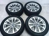 5x120 17" ET37 nav 72,6ø BMW sommersæt inkl.TPMS  - 5
